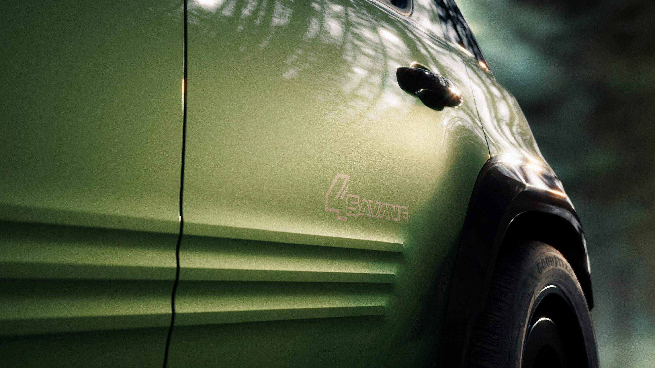 Renault 4 Savane 4x4 Concept - emblema