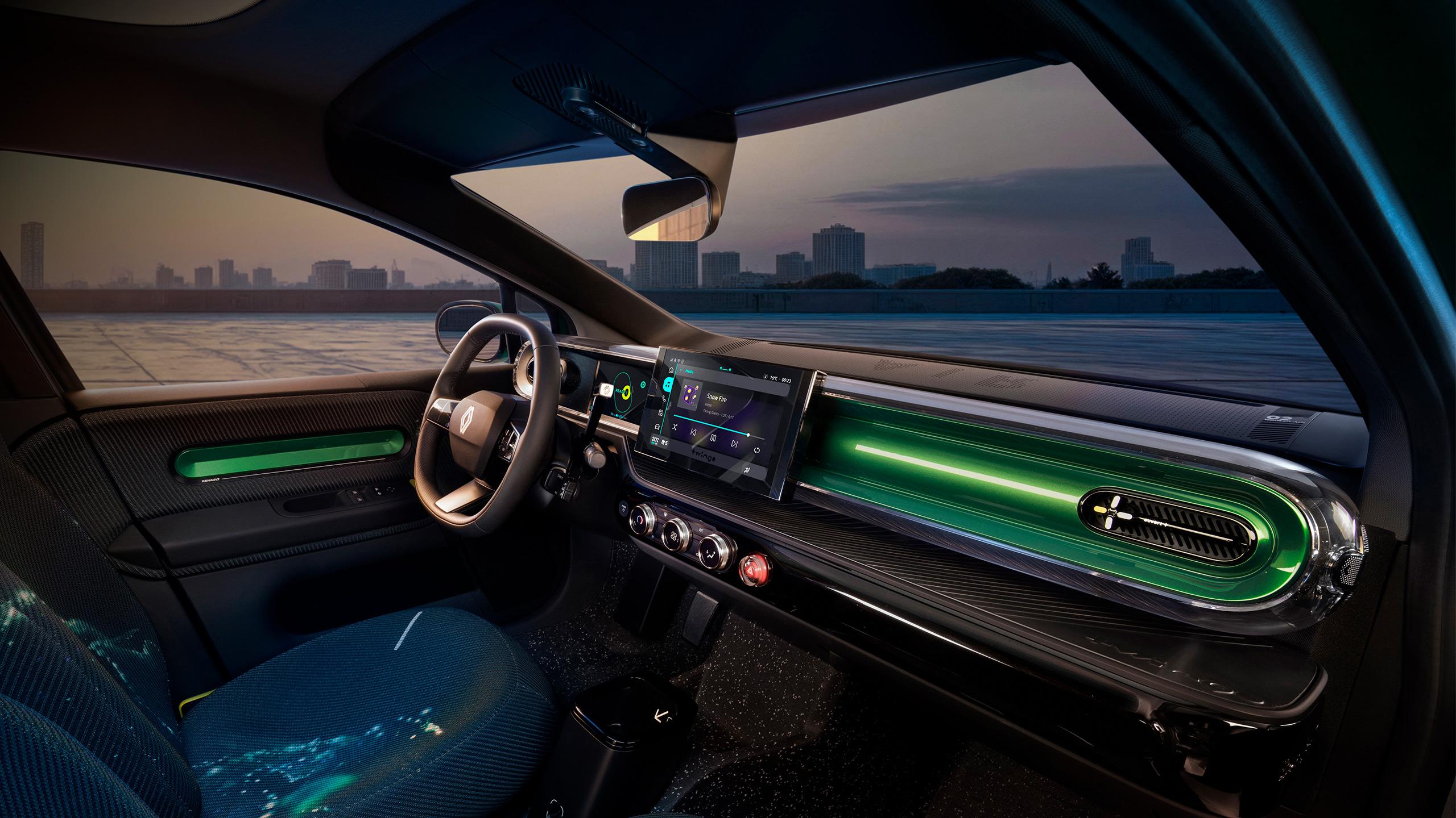 Renault Twingo E-Tech Electric Prototype - interior 