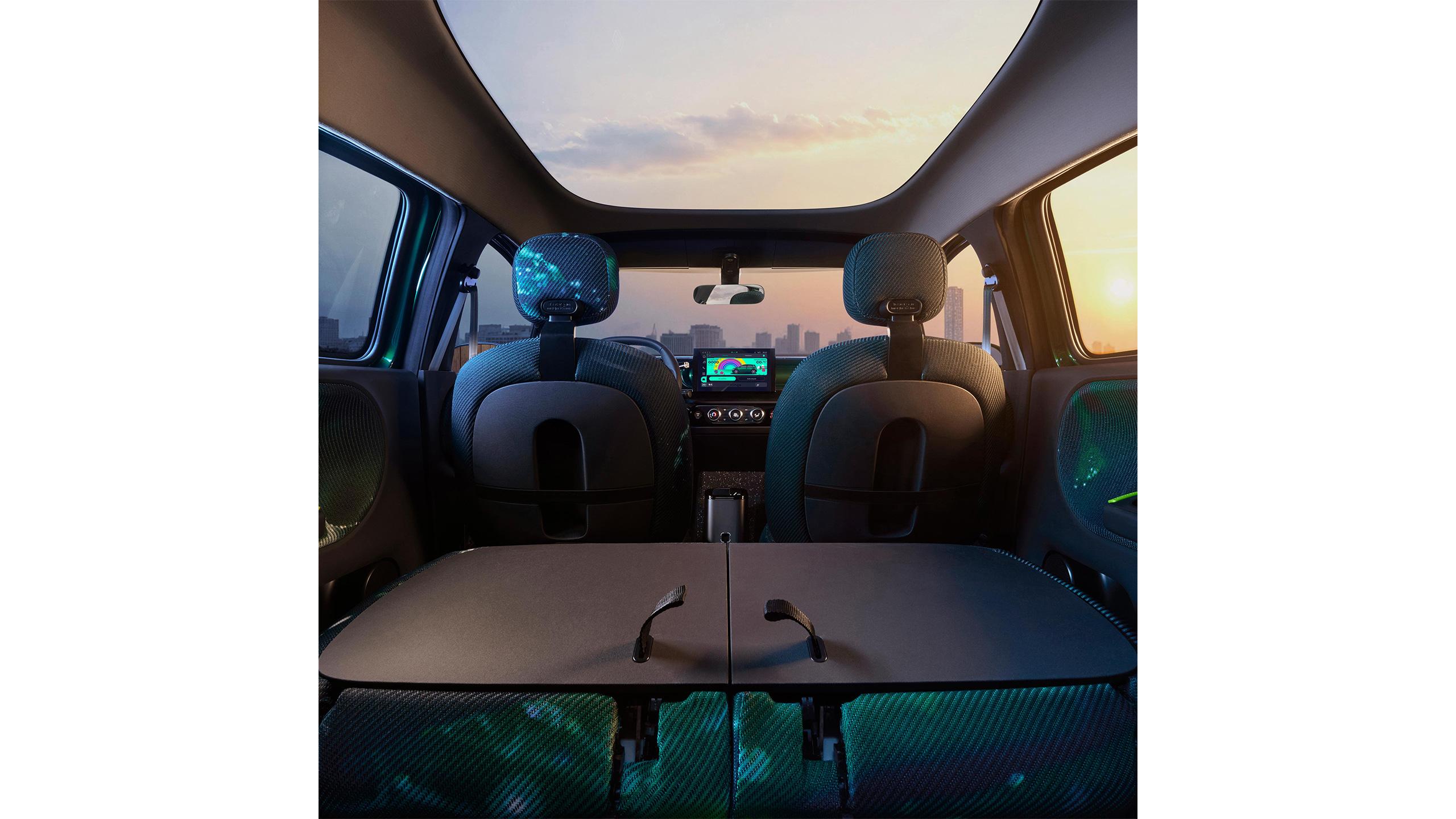 Renault Twingo E-Tech Electric Prototype - techo panorámico