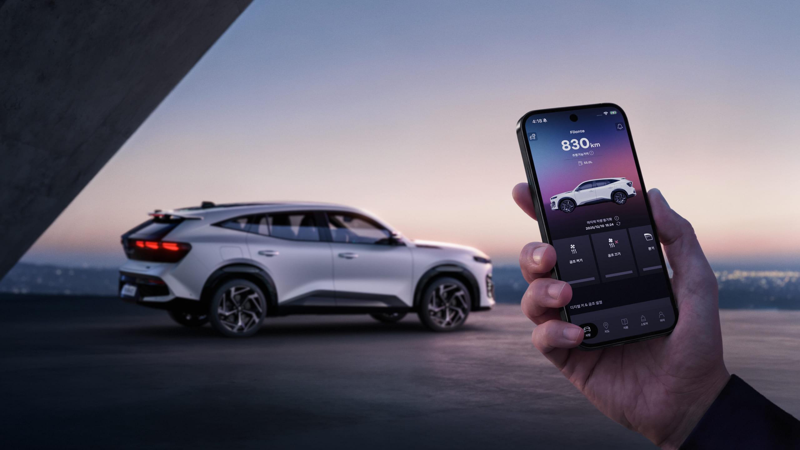 Renault Filante - tecnologías inteligentes