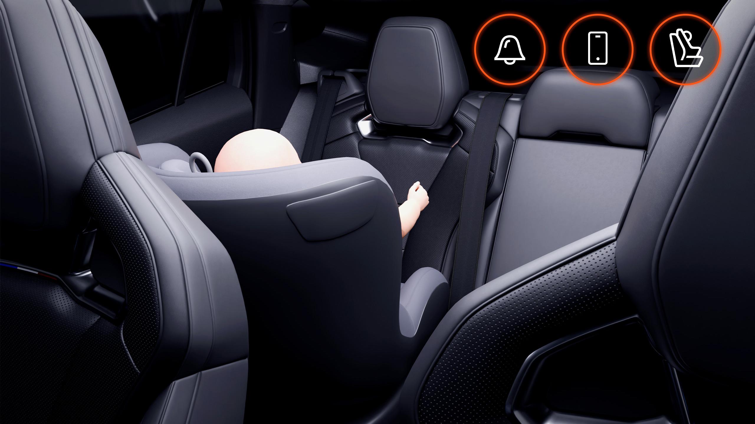 Renault Filante - detector de presencia de niños