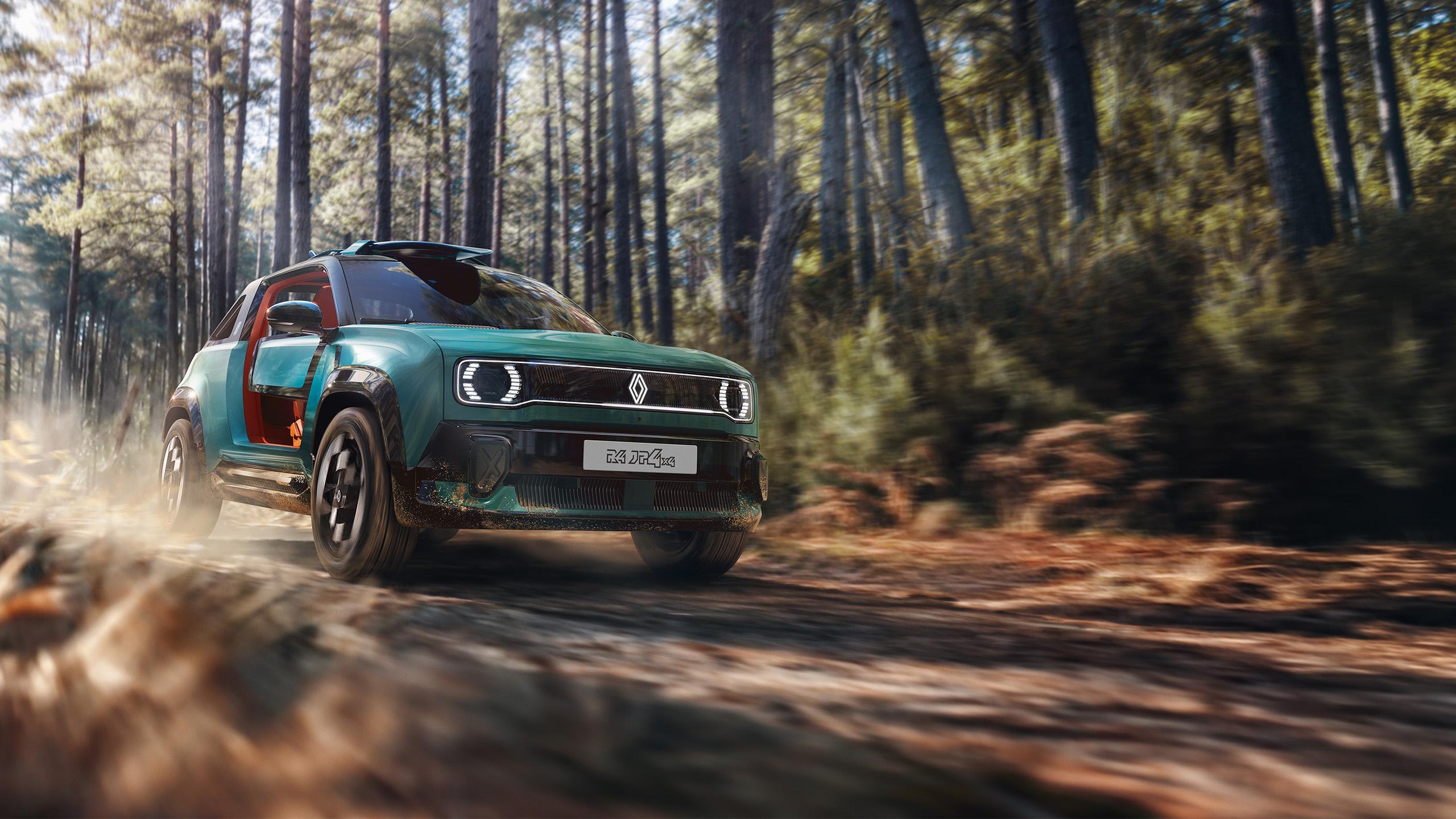 Renault JP4x4 Concept - 2 motorizaciones, 2 veces más posibilidades