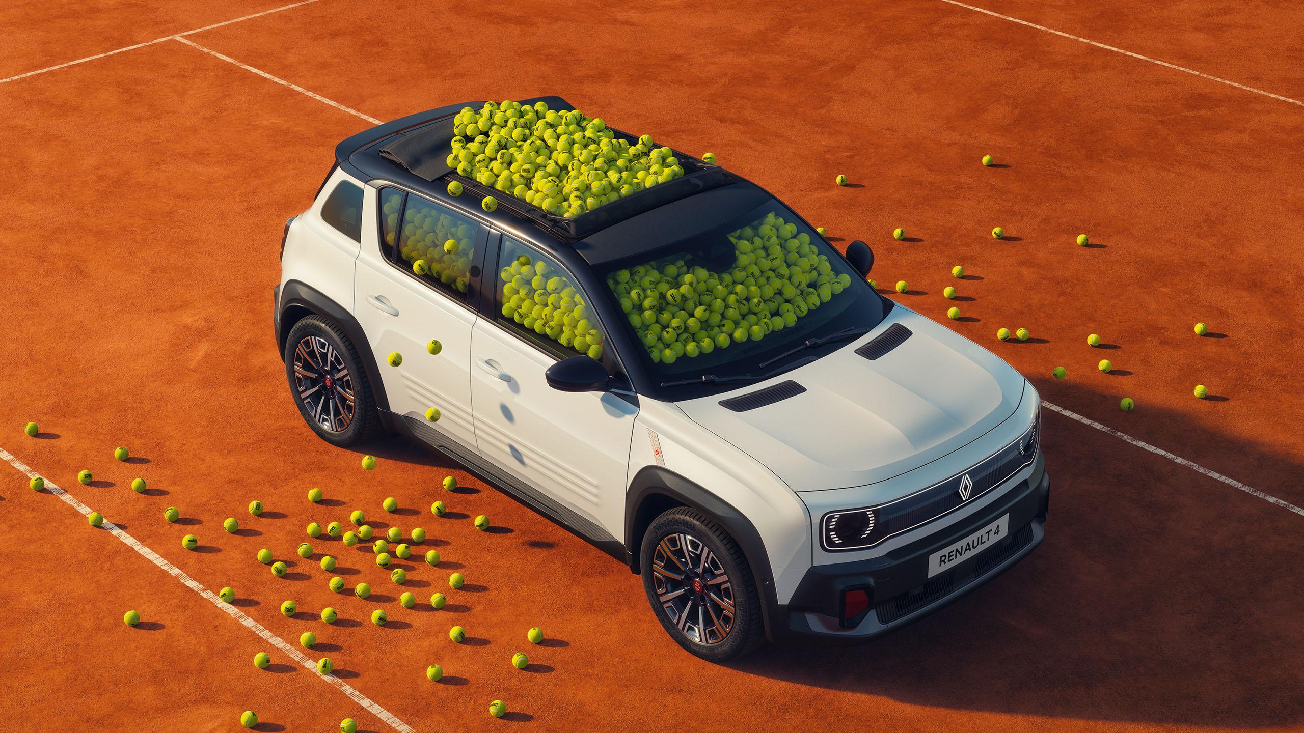 Renault 4 Roland-Garros E-Tech eléctrico
